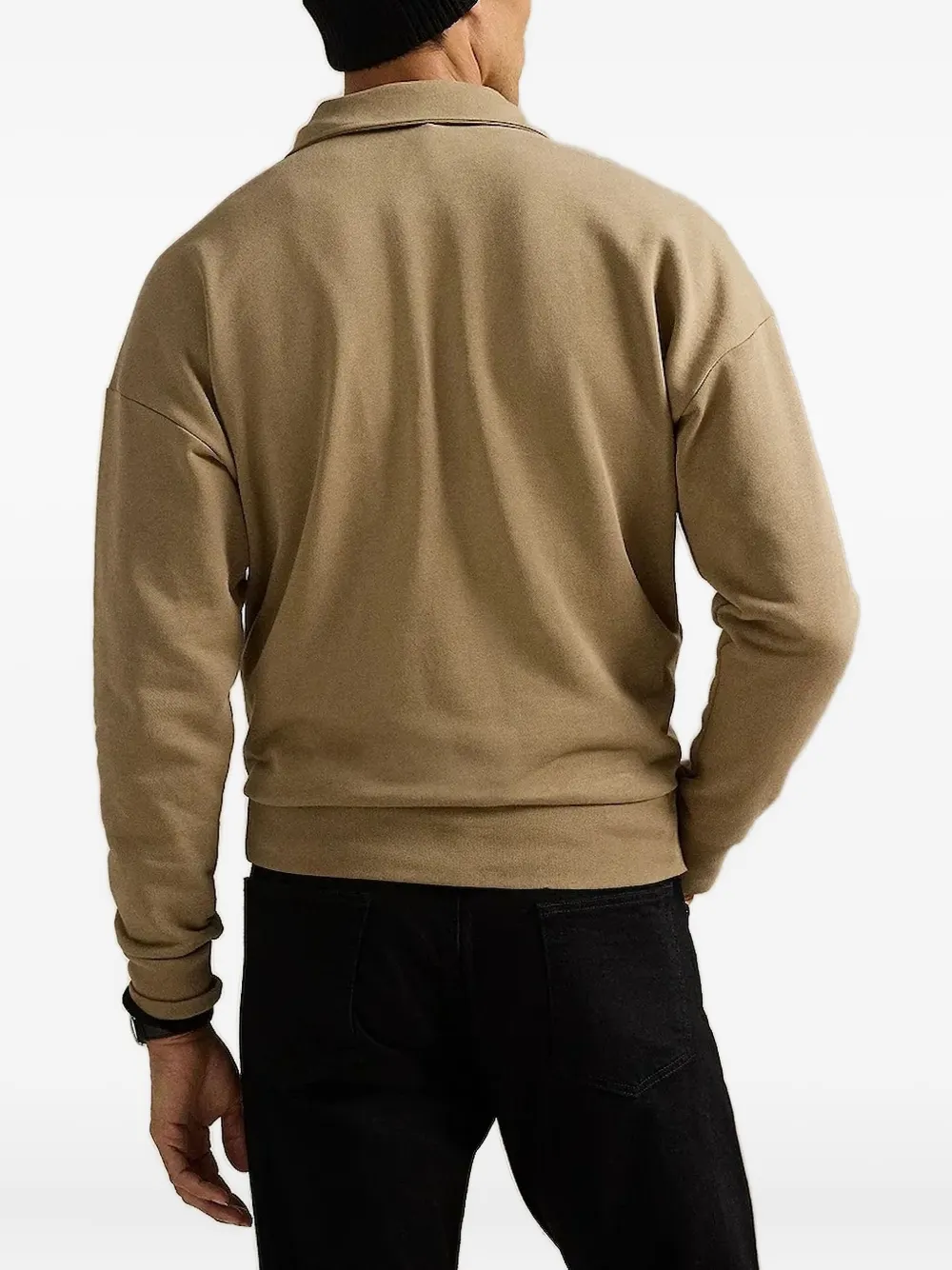 

Толстовка с вышивкой на молнии POLO RALPH LAUREN, нейтральный