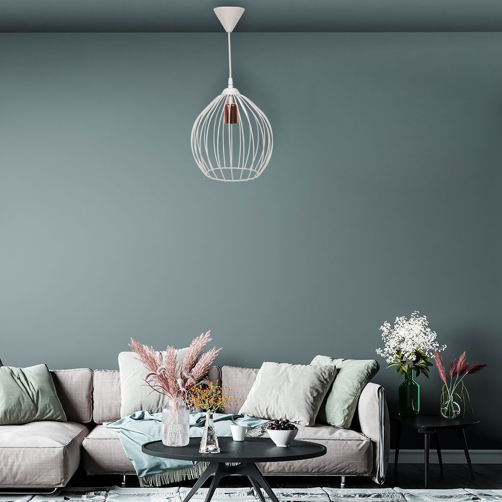 

Opviq, 205- 205FLH, белый, люстра, люстра с металлической лампочкой