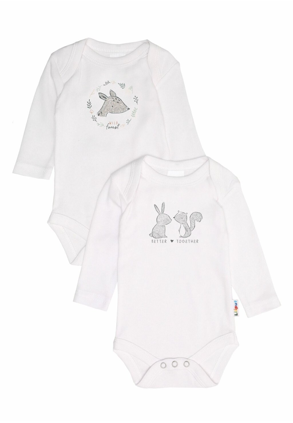 

Боди 2ER PACK "WILD FOREST / BETTER TOGETHER" Liliput, цвет weiß