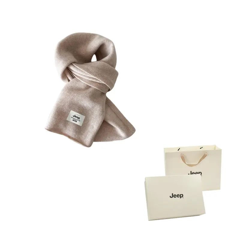 

Вязаный шарф Unisex Jeep, wool natural