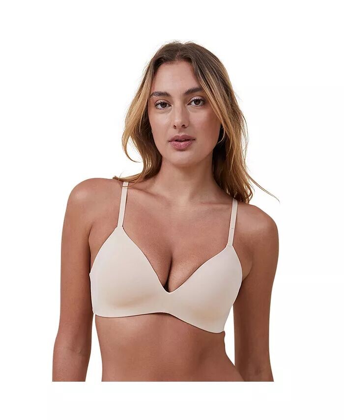 

Женский бюстгальтер-футболка без косточек Ultimate Comfort COTTON ON, коричневый/бежевый