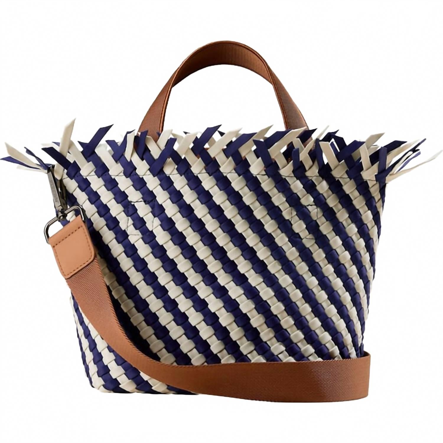 

Женская гаванская полосатая сумка-тоут Венеция Naghedi, Venice