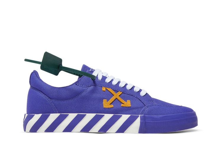 Кроссовки Off-White Off-White Vulc Sneaker 'Ultra Violet Yellow', фиолетовый — фото 2