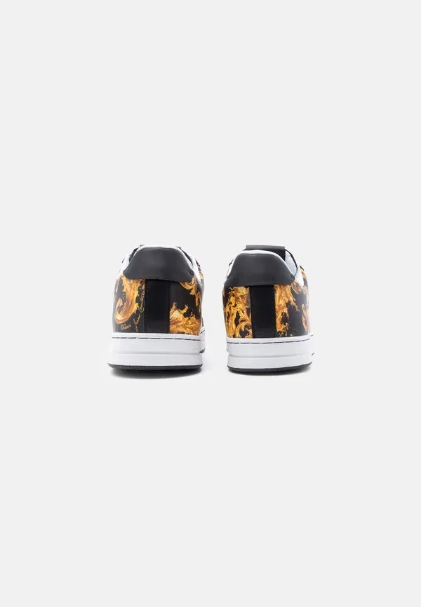 Кроссовки Versace Jeans Couture Fondo court trainers, черно-золотистый — фото 3