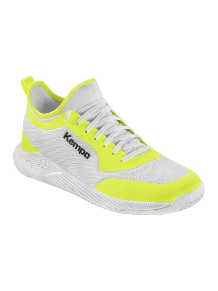 

Спортивные кроссовки Kempa Hallen-Sport-Schuhe Kourtfly Jr, цвет weiß/fluo gelb