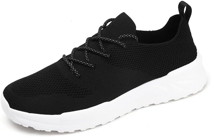 

Кроссовки для мужчин Asifn, легкие спортивные обувь для тренажерного зала, шнуровка, сетчатые кроссовки, удобные дышащие теннисные туфли, черный