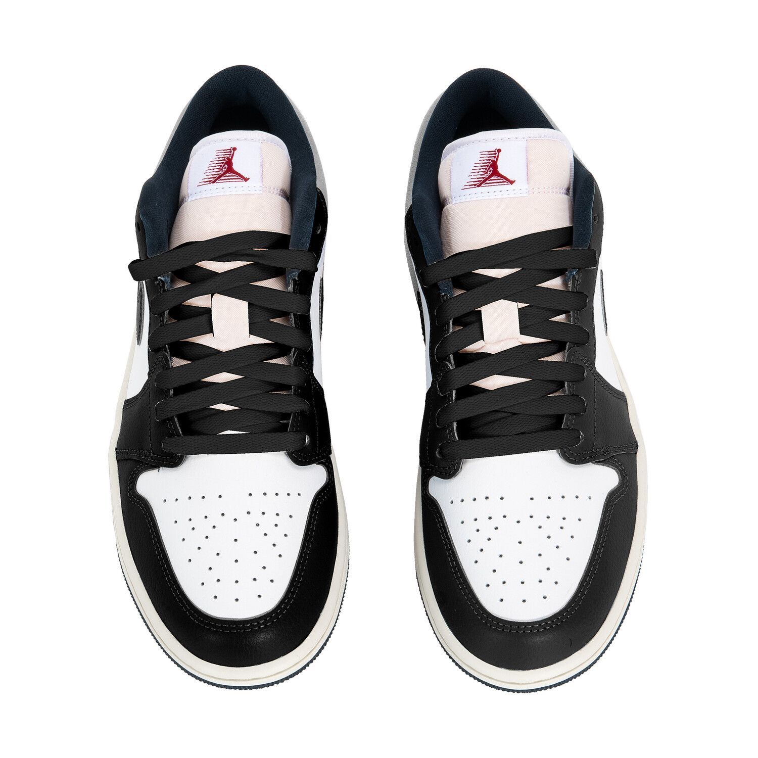 Кроссовки Air Jordan 1 Vintage Basketball Shoes Men Low-Top White — фото 4