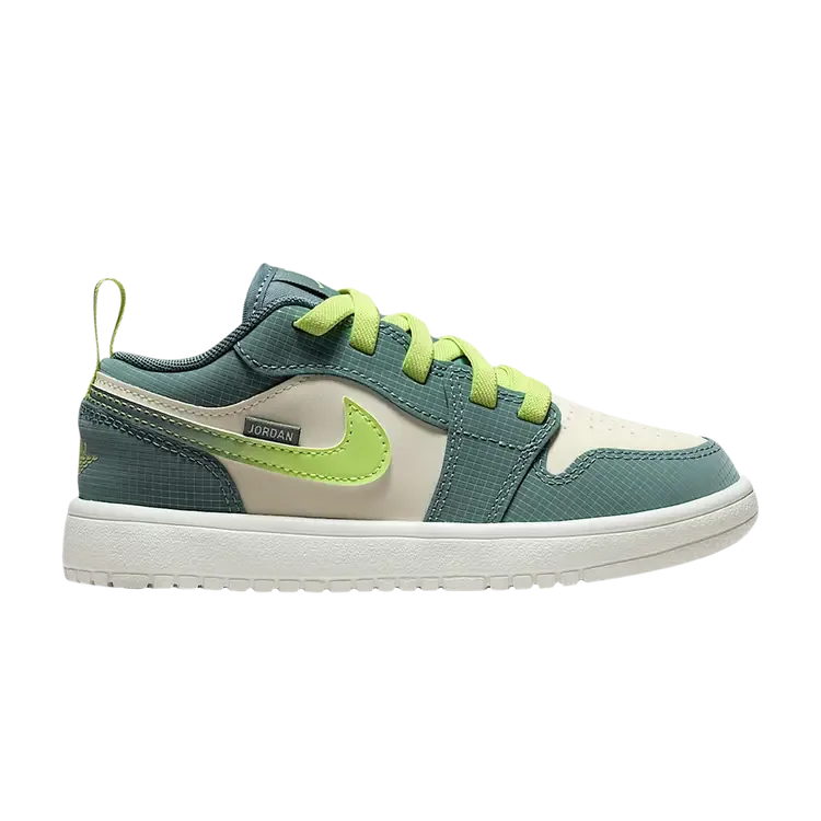 Air Jordan 1 Low SE PS 'Sea Glass', зеленый