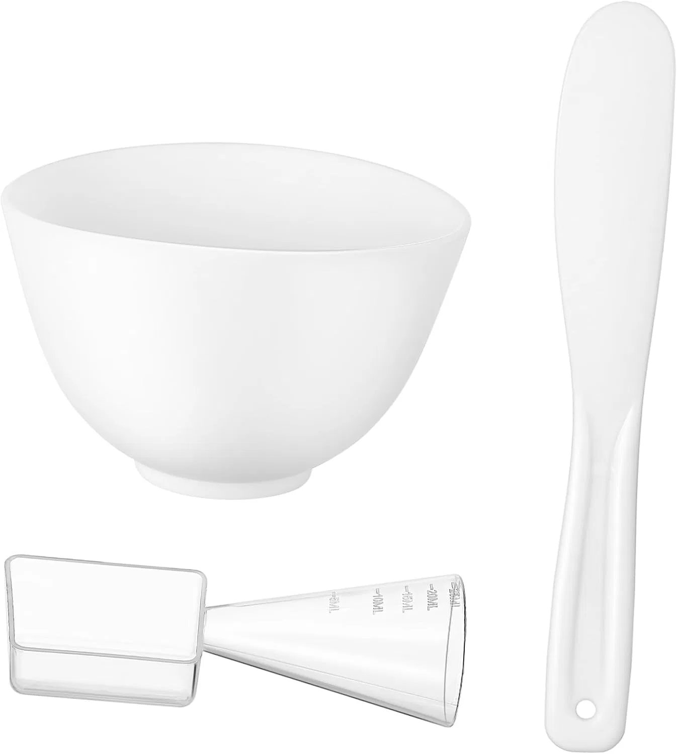 Набор для ухода за кожей силиконовая чаша для смешивания масок Beaupretty 3 предмета