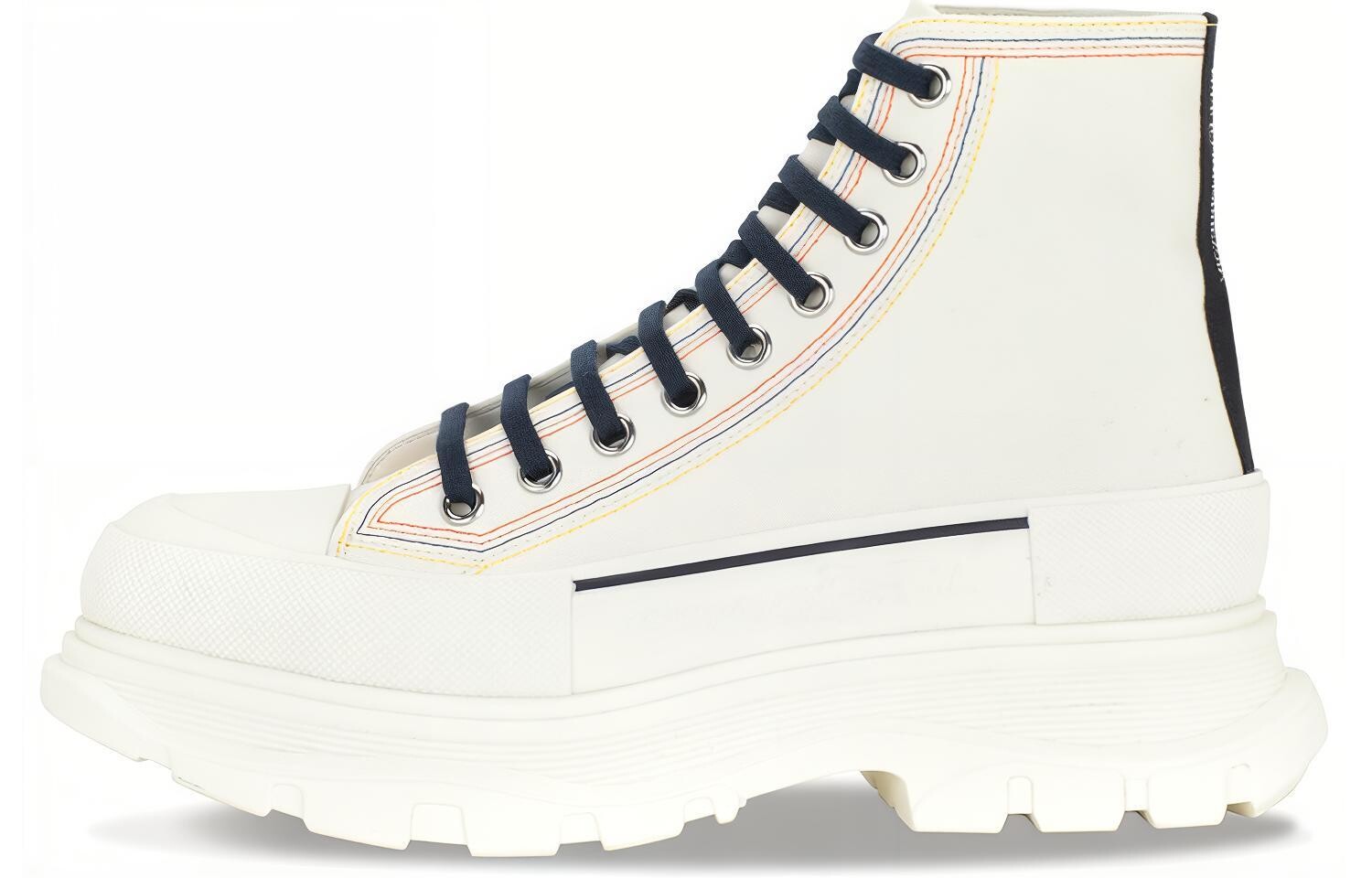 

Мужские гладкие Ботинки Tread Slick белого цвета Alexander Mcqueen