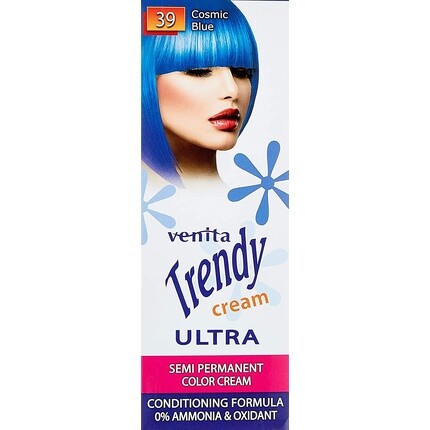 

Краска для волос Venita Trendy Cream Ultra 39 Cosmic Blue 75мл