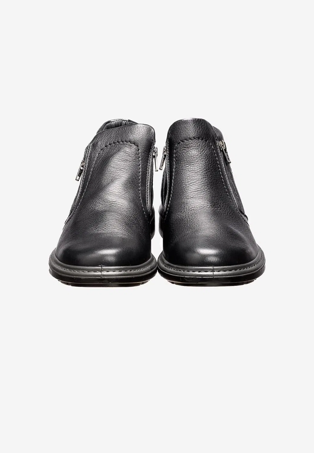 Ботинки Enval Soft Mid Ankle Boots из натуральной кожи с стелькой из пены с эффектом памяти, черные, артикул 4700500, размер 42 EU — фото 4