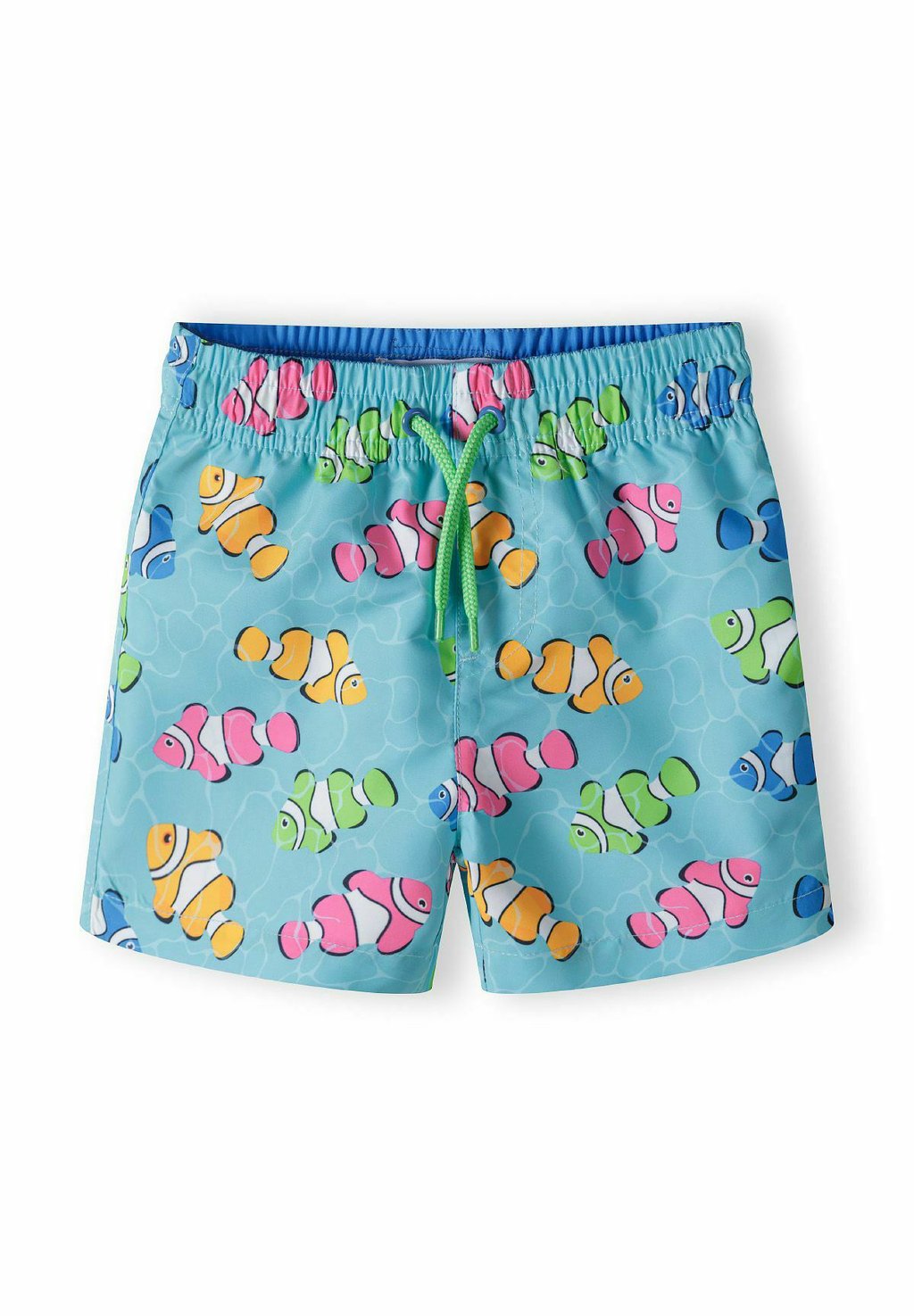 

Пляжные шорты PRINT AND ELASTIC WAIST MINOTI, бирюзовый