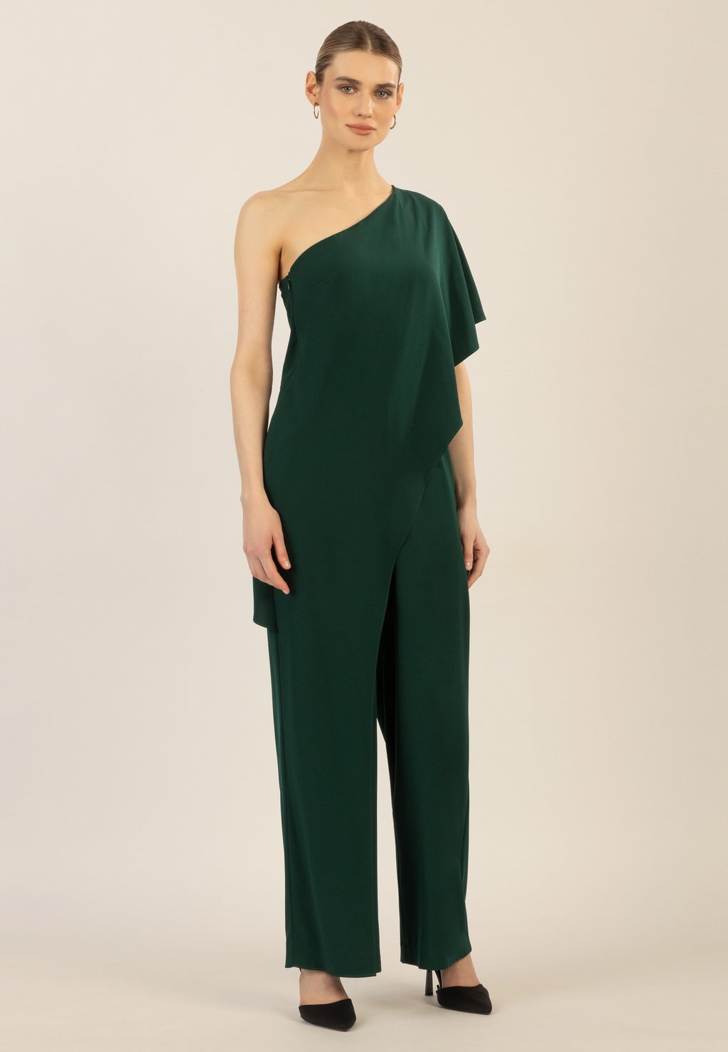 

Комбинезон ONE-SHOULDER OVERALL Apart, зеленый