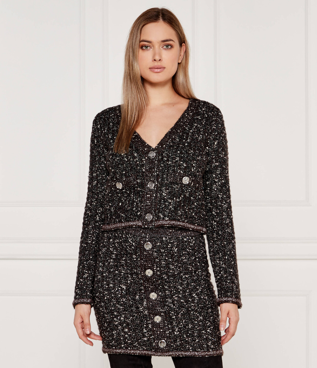 

Свитер Pinko FIASCHETTERIA Regular Fit, коричневый