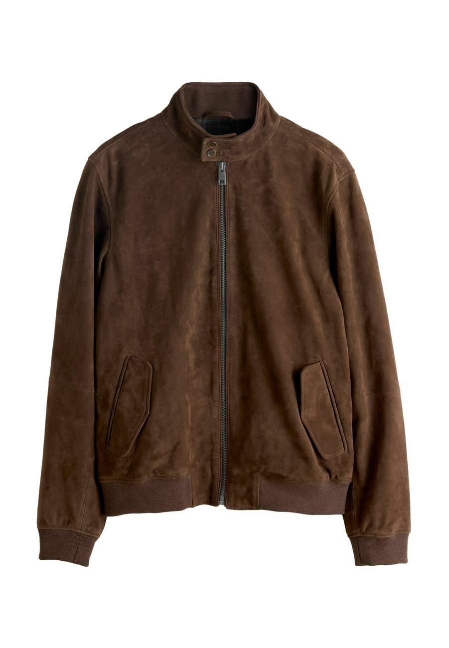 Куртка Next REGULAR FIT HARRINGTON , Brown