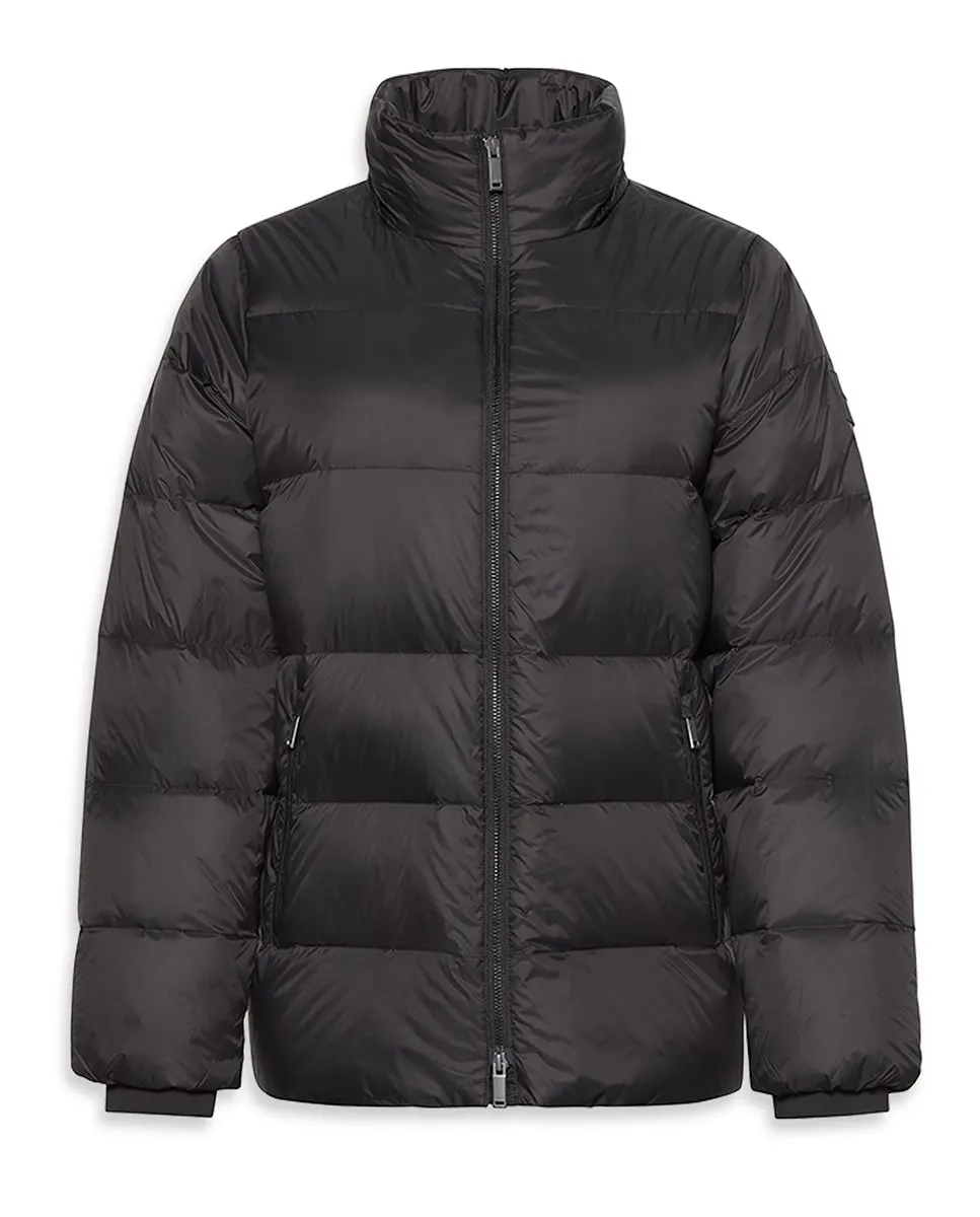 

Короткая стеганая куртка Calvin Klein, черный