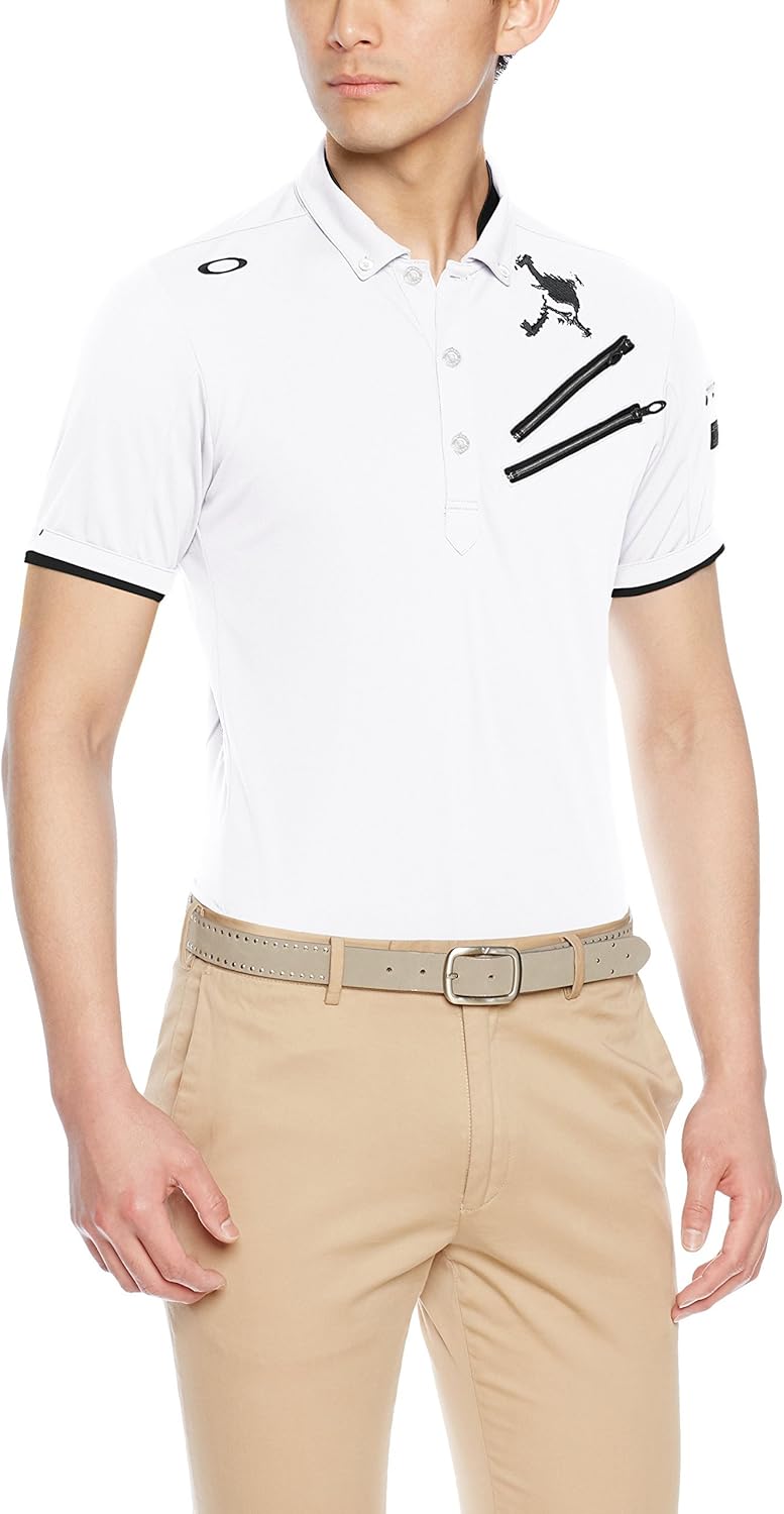 

Поло Oakley Golf Skull Collection 433966JP мужское, белый