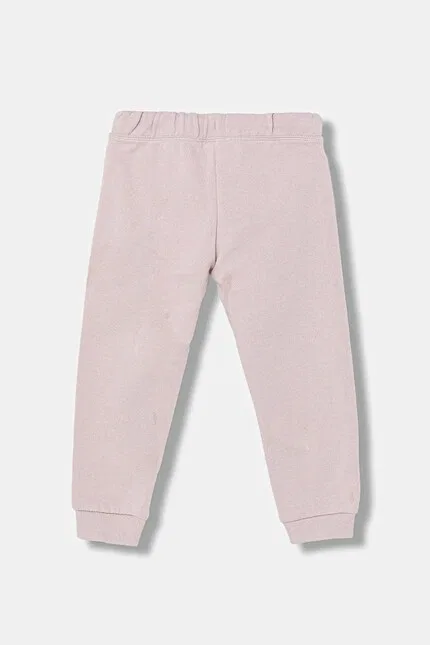 Джоггеры детские из мягкого хлопка United Colors of Benetton, розовый — фото 2