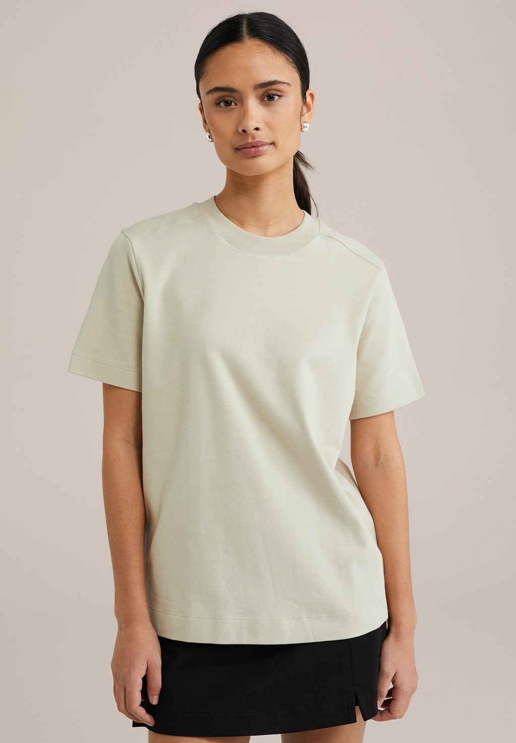 

Базовая футболка WE Fashion, бежевый