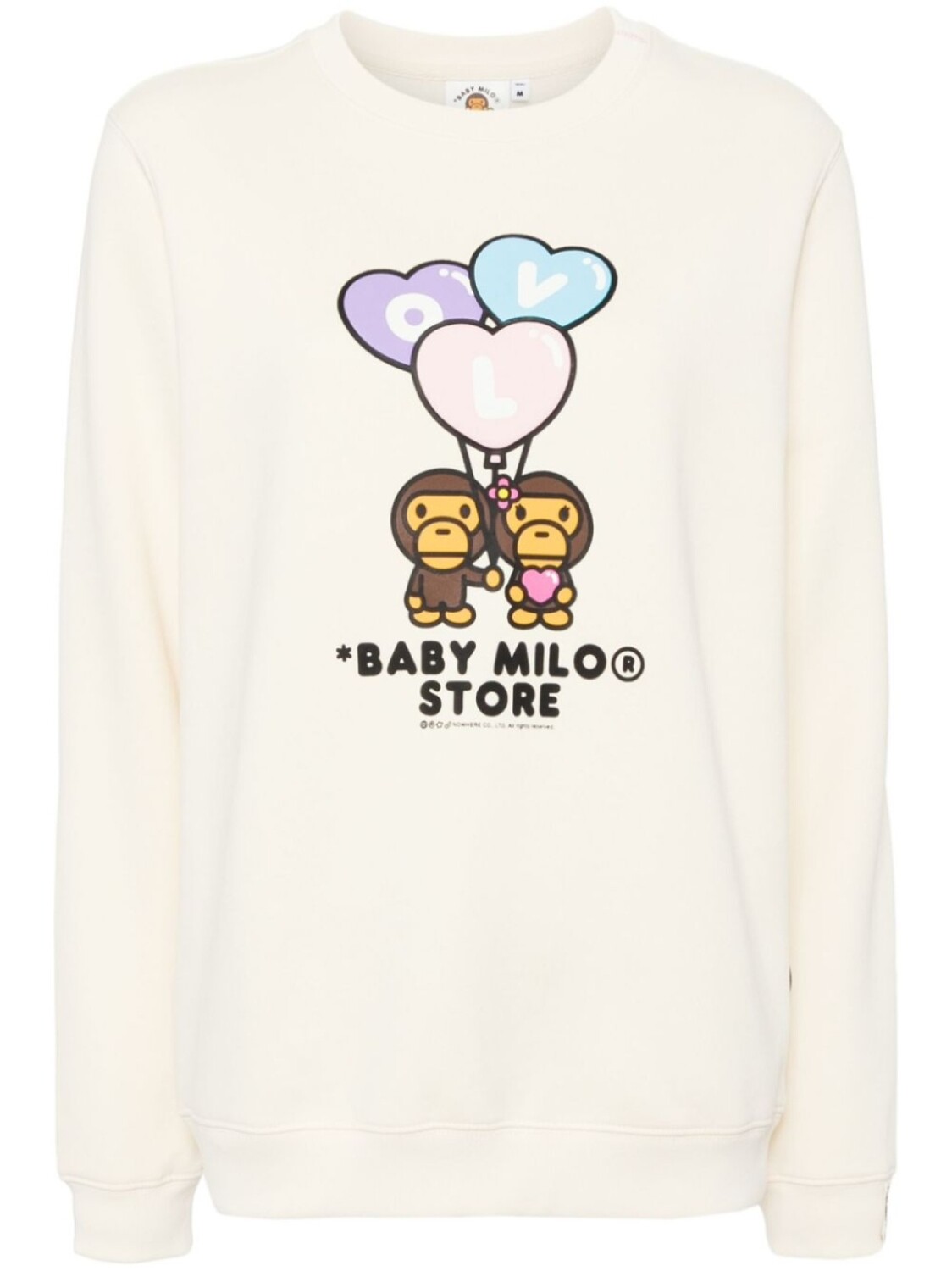 

*BABY MILO STORE BY *A BATHING APE толстовка Baby Milo, серый