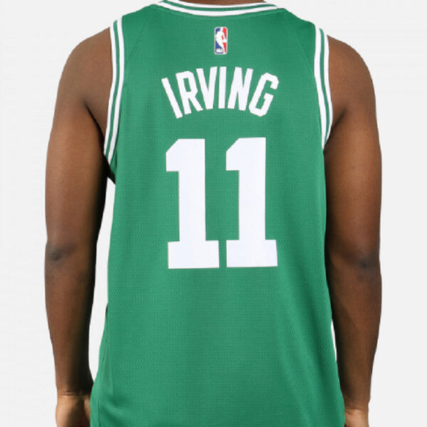 Футболка нба бостон селтик kyrie irving баскетбольная майка жилет sw fan edition бостон селтикс 11 Nike, зеленый — фото 2