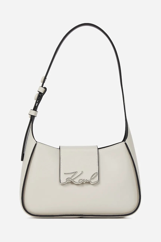 

Кожаная сумка Karl Lagerfeld, белый