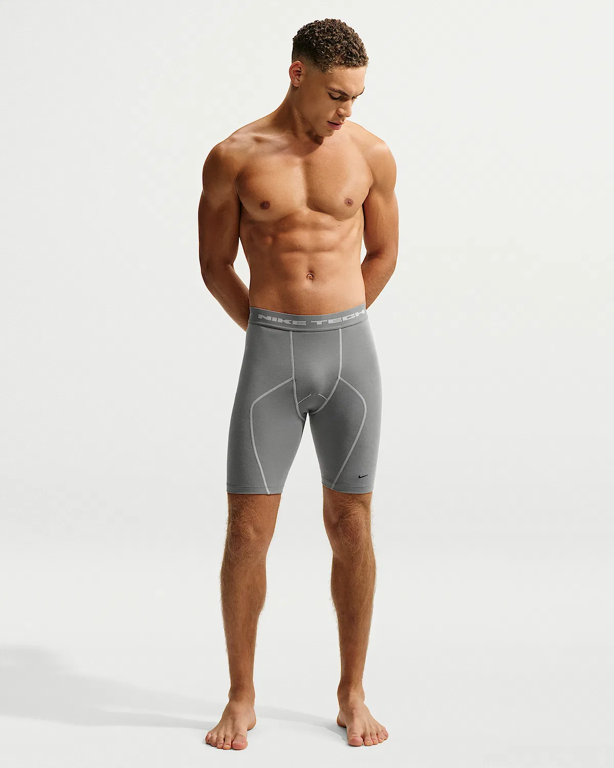 Мужские боксеры Dri-FIT Nike Tech, Cool Grey/Black