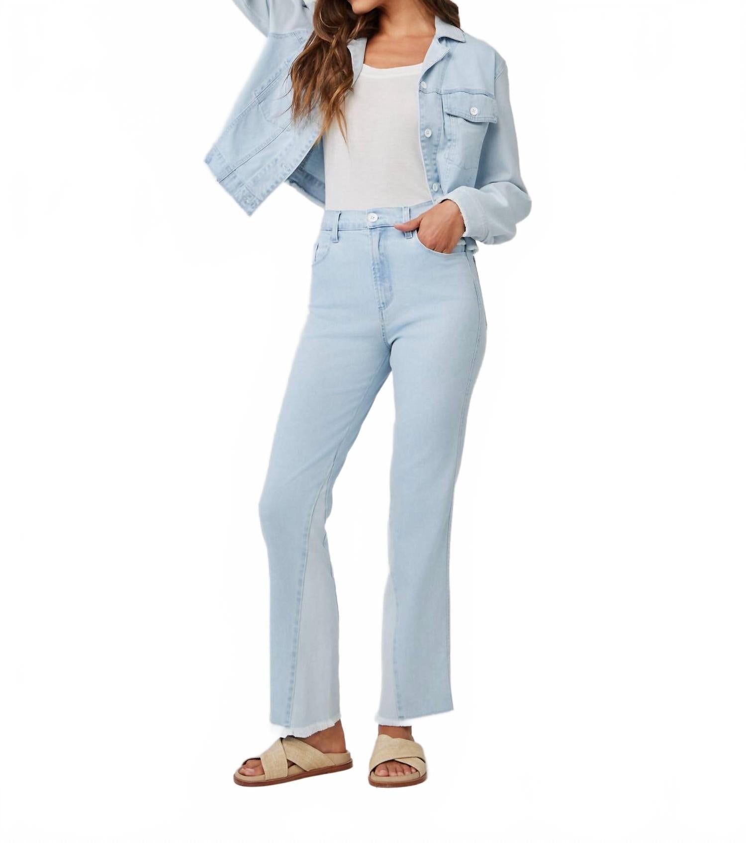 

Джинсовая куртка Coco с рваными краями в синем цвете Bella Dahl