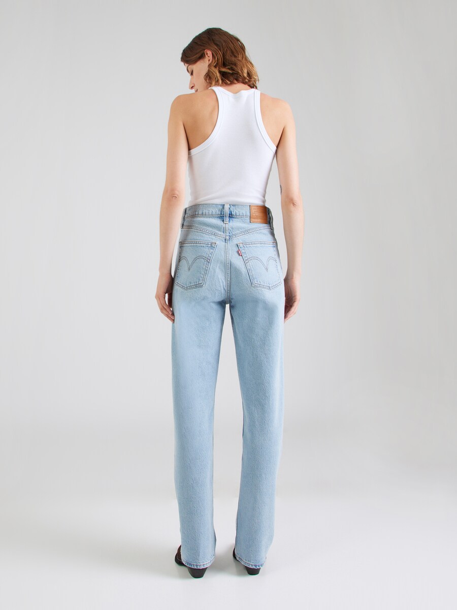 Обычные джинсы LEVI'S  RIBCAGE, светло-синий — фото 4