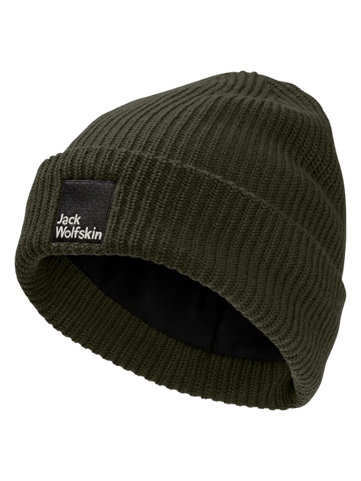 

Jack Wolfskin Шапка Pergamon зеленого цвета