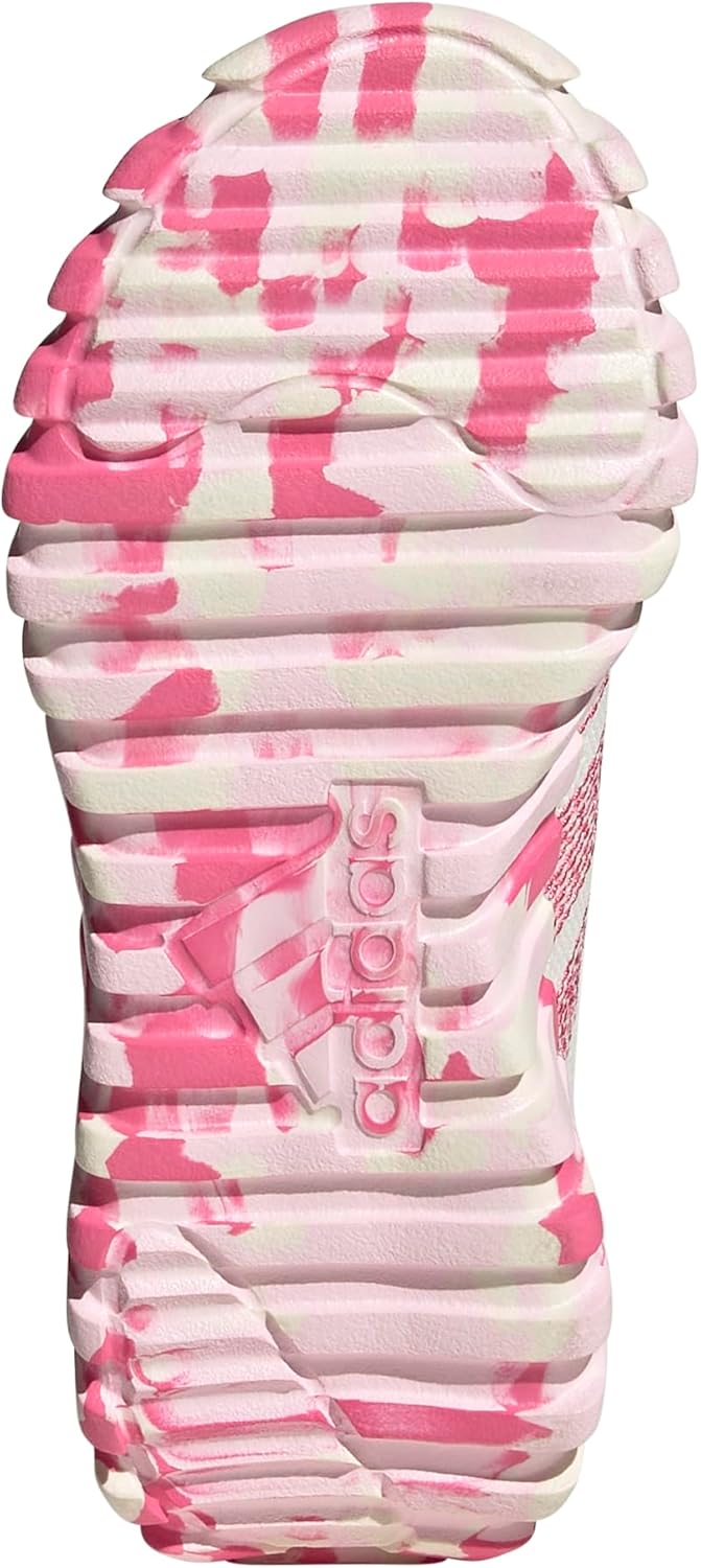 Детские кроссовки Adidas Kaptir Flow (унисекс), белый/розовый — фото 2