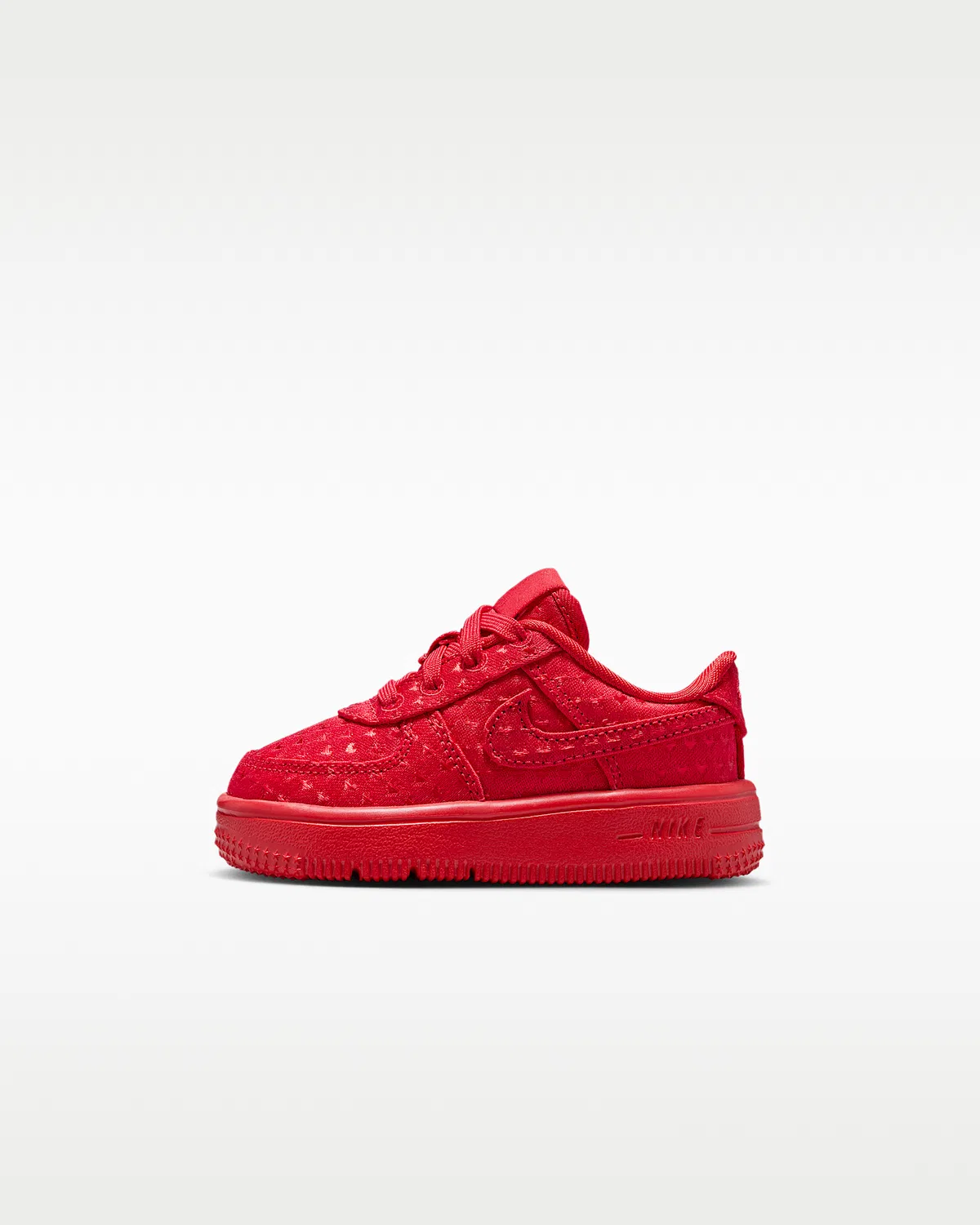 Кроссовки Nike Force 1 Low V Lace для малышей, University Red/Black/University Red