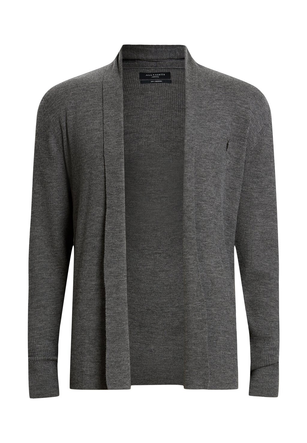 

Кардиган MODE OPEN AllSaints, темно-серый