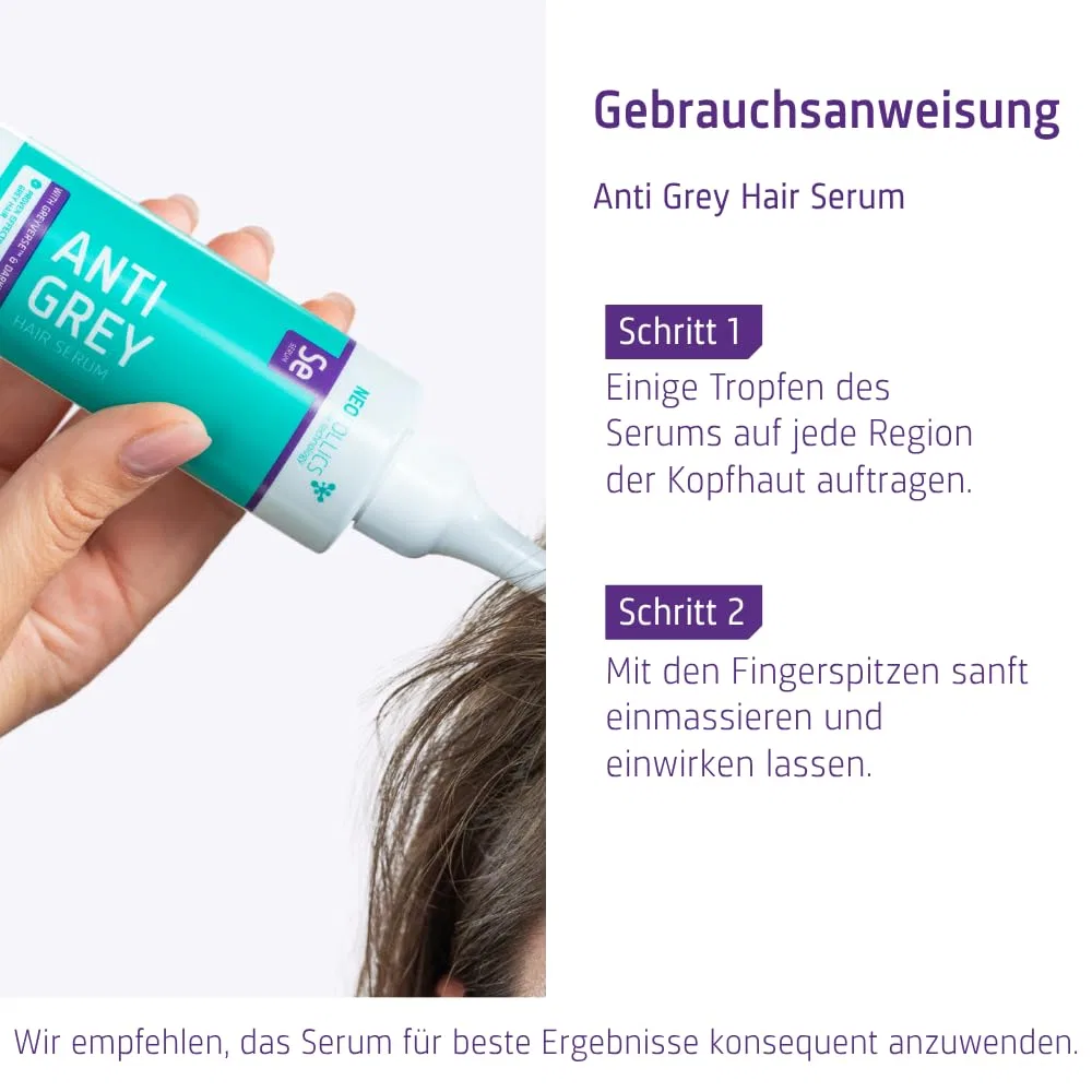 Несмываемая сыворотка для восстановления естественного цвета волос «Anti Grey Hair Serum» от Neofollics Neofollics — фото 4