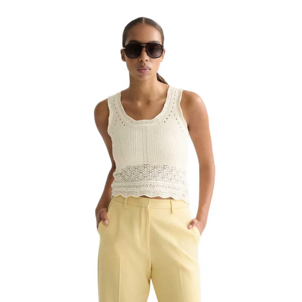 

Футболка без рукавов Scotch & Soda U9A01269T, белый