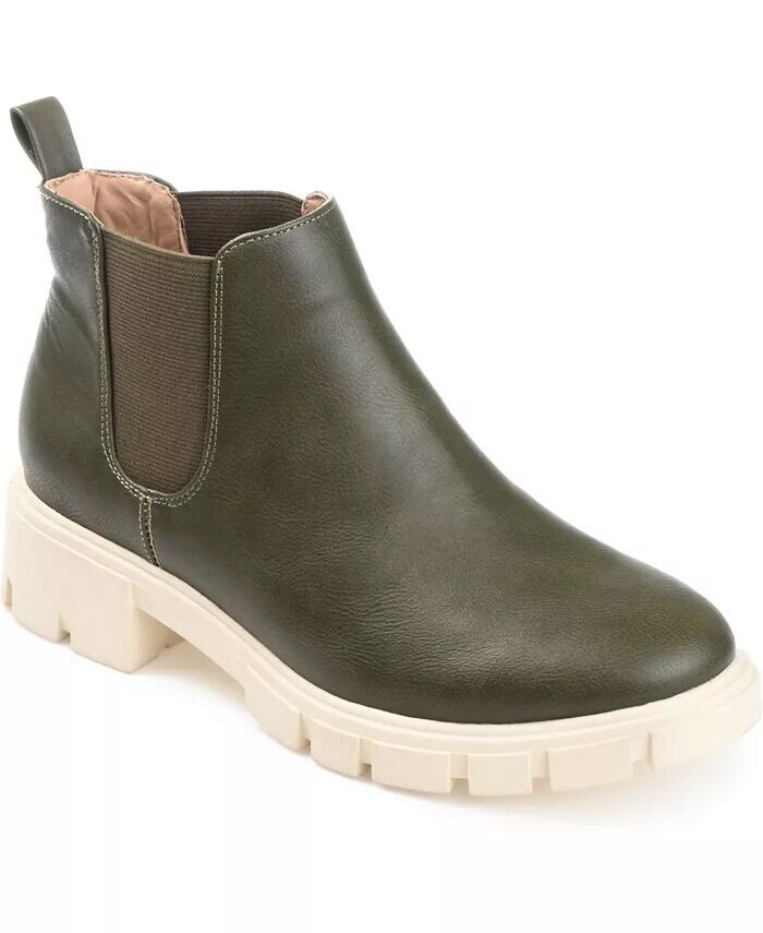 

Женские ботильоны Rorke Tru Comfort с выступающей подошвой Journee Collection, зеленый