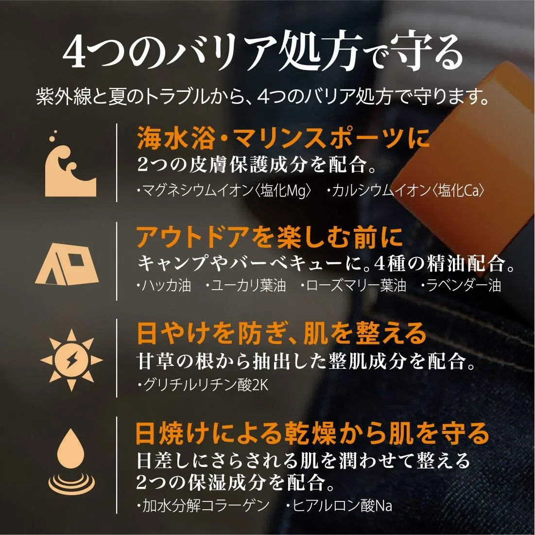 Солнцезащитное молочко SPF50+ PA+++ Meiko Cosmetics, 45 мл — фото 3