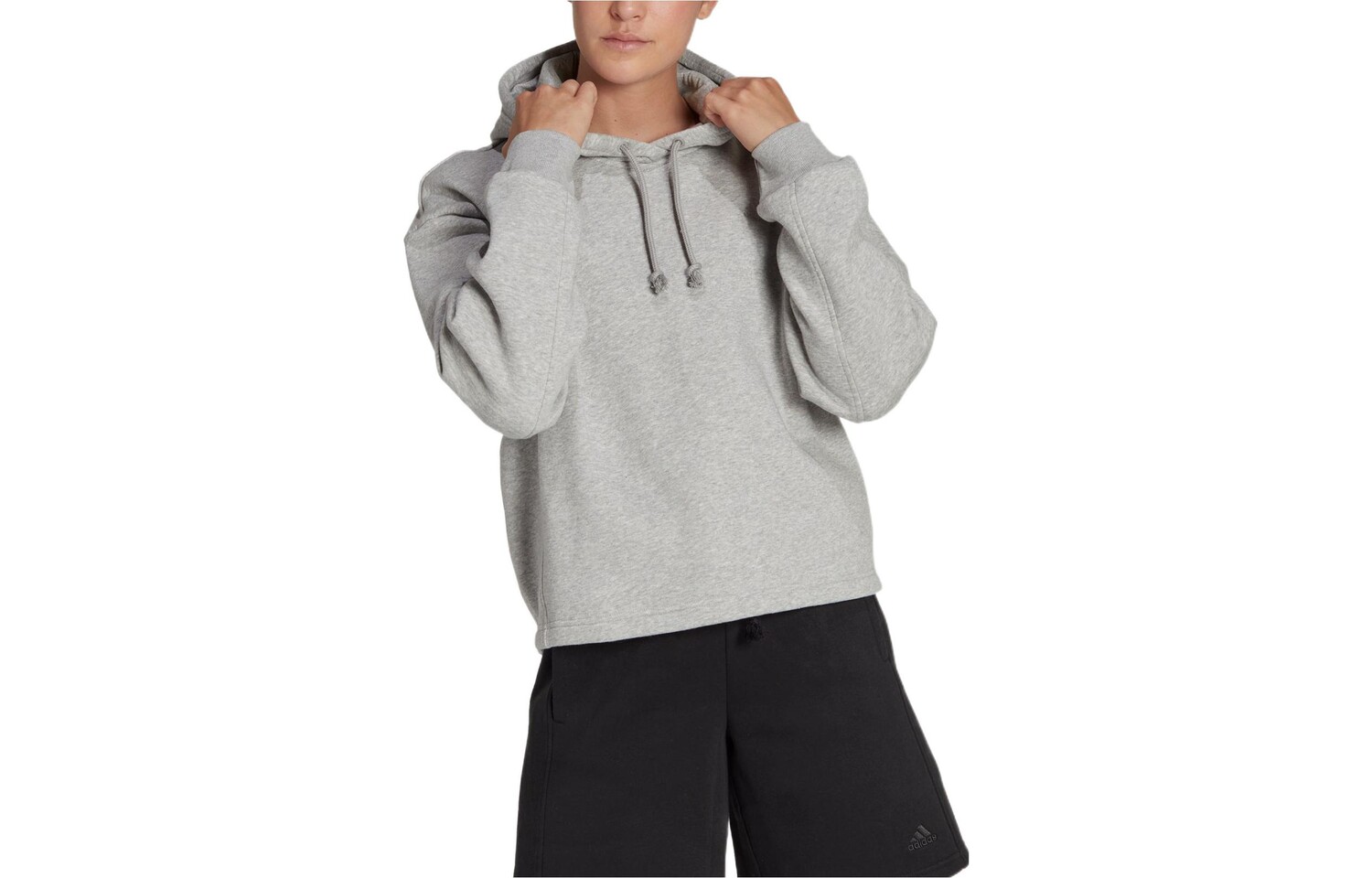 

Толстовка женская серая Adidas