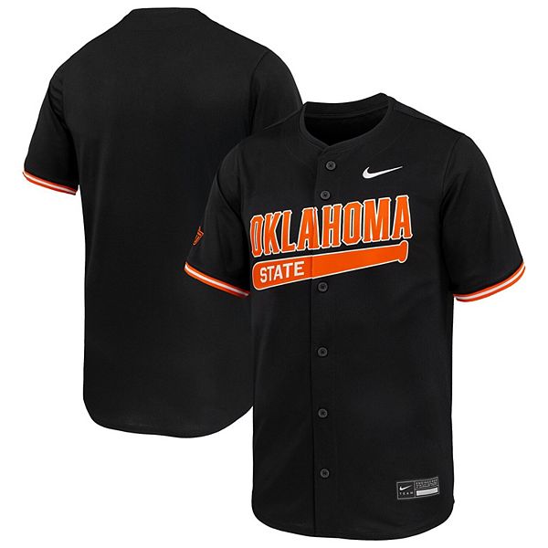 Мужская черная бейсбольная футболка Oklahoma State Cowboys Limited Nike — фото 2