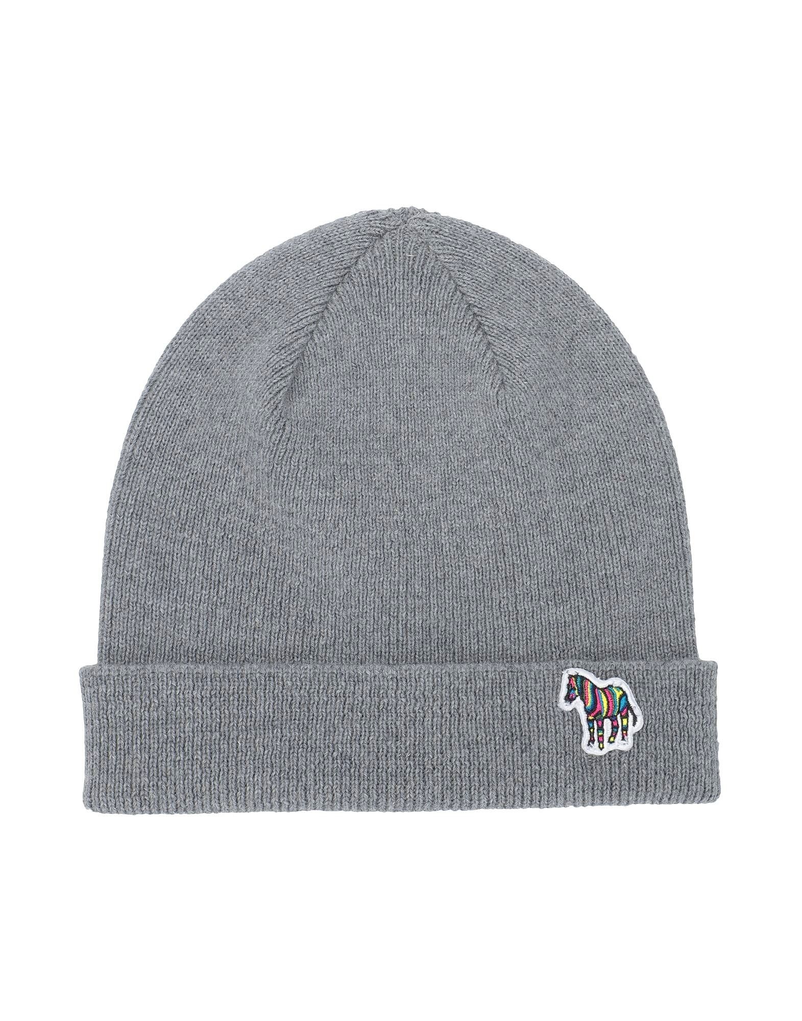 

Шапка Men Hat Zebra Beanie Paul Smith, серый