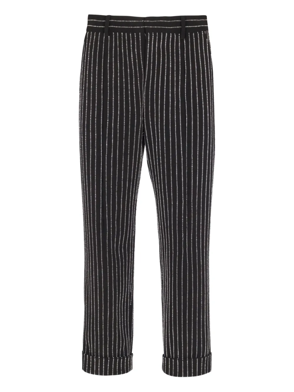 

Брюки с кристаллами BALMAIN, черный