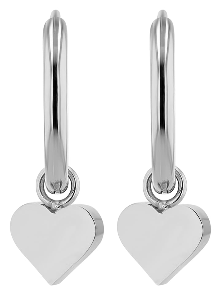 

Adeliás Женский кулон - Сердце. Кулон в форме сердца из нержавеющей стали серебристого цвета