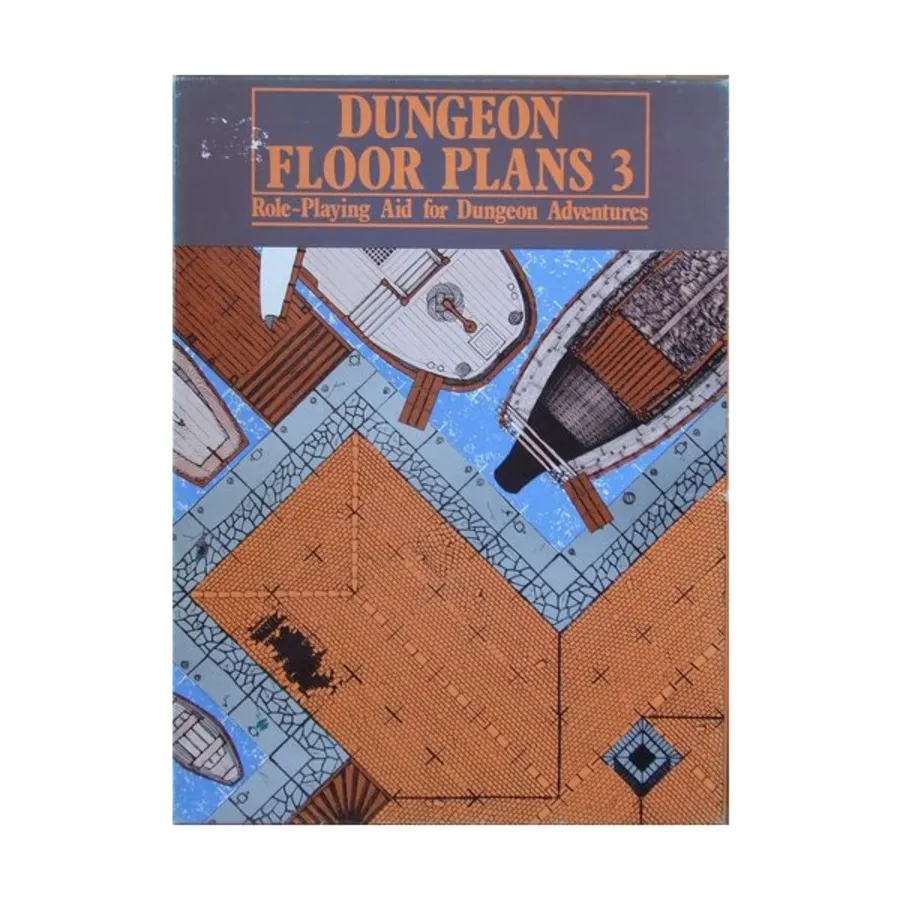 

Бокс-сет Dungeon Floor Plans #3, Dungeon Floor Plans (Games Workshop)