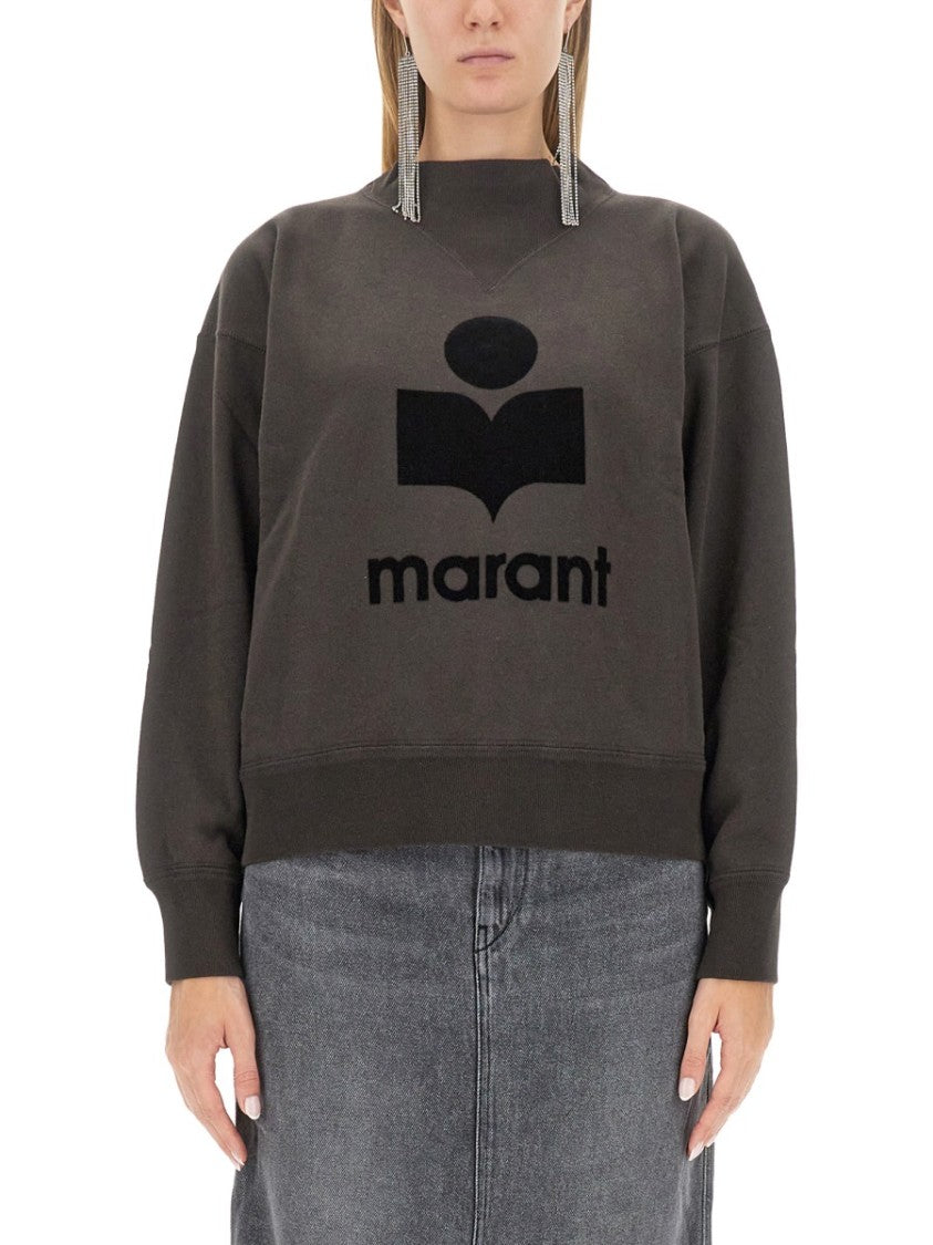 

Свитшот "Moby" Isabel Marant Étoile, серый