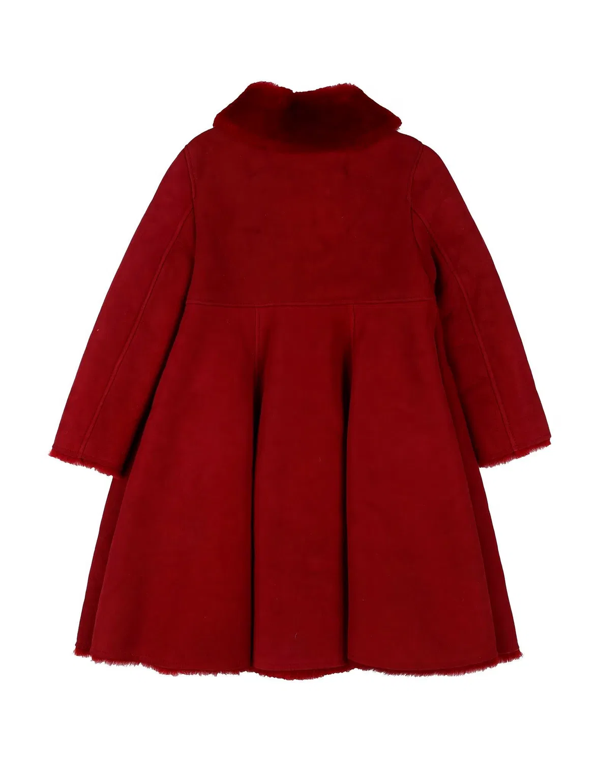 Пальто двойное бортовое Burgundy DOLCE&GABBANA — фото 2