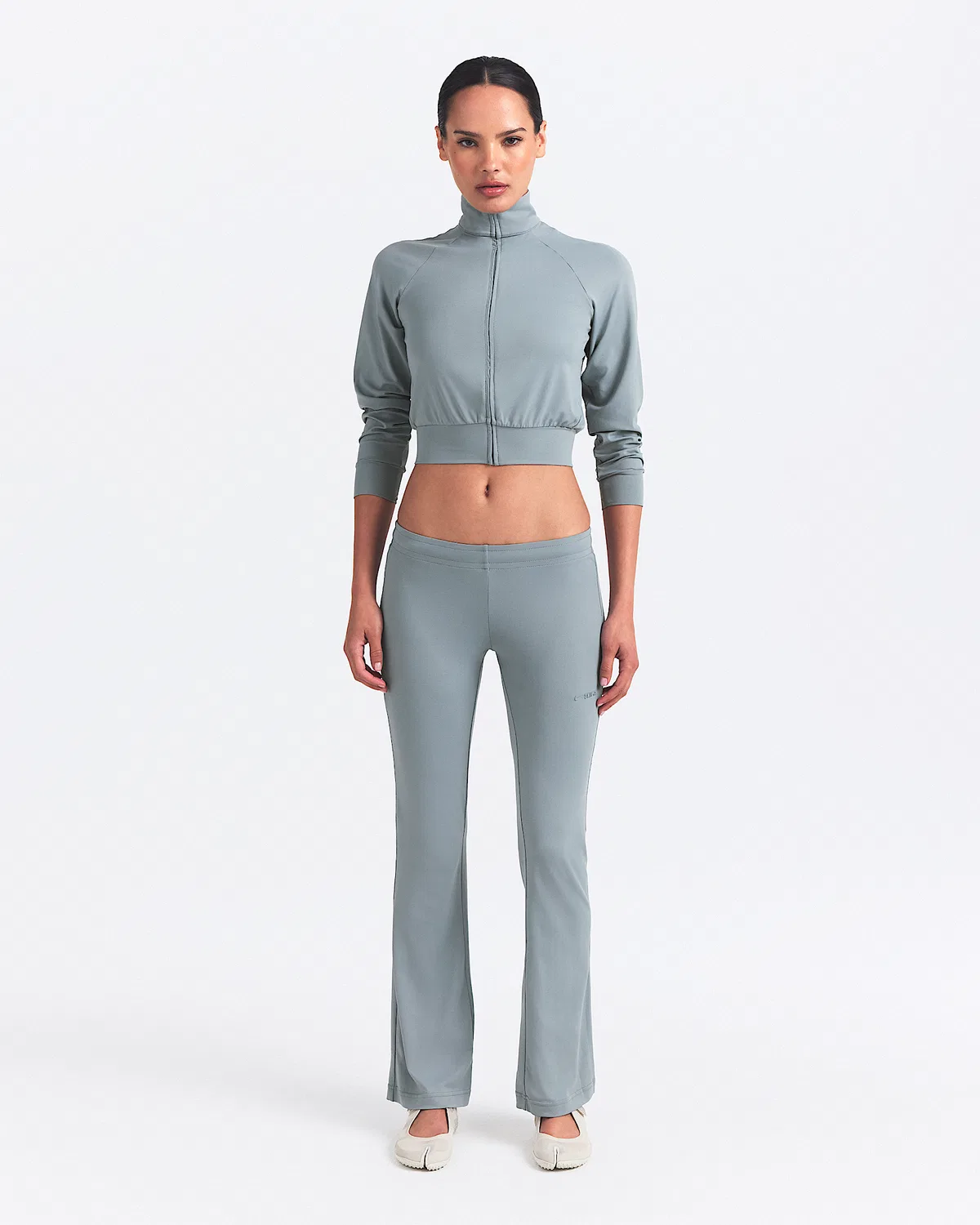 Женские брюки NikeSKIMS Airy с заниженной талией, мини-клеш, NSKM Washed Pacific