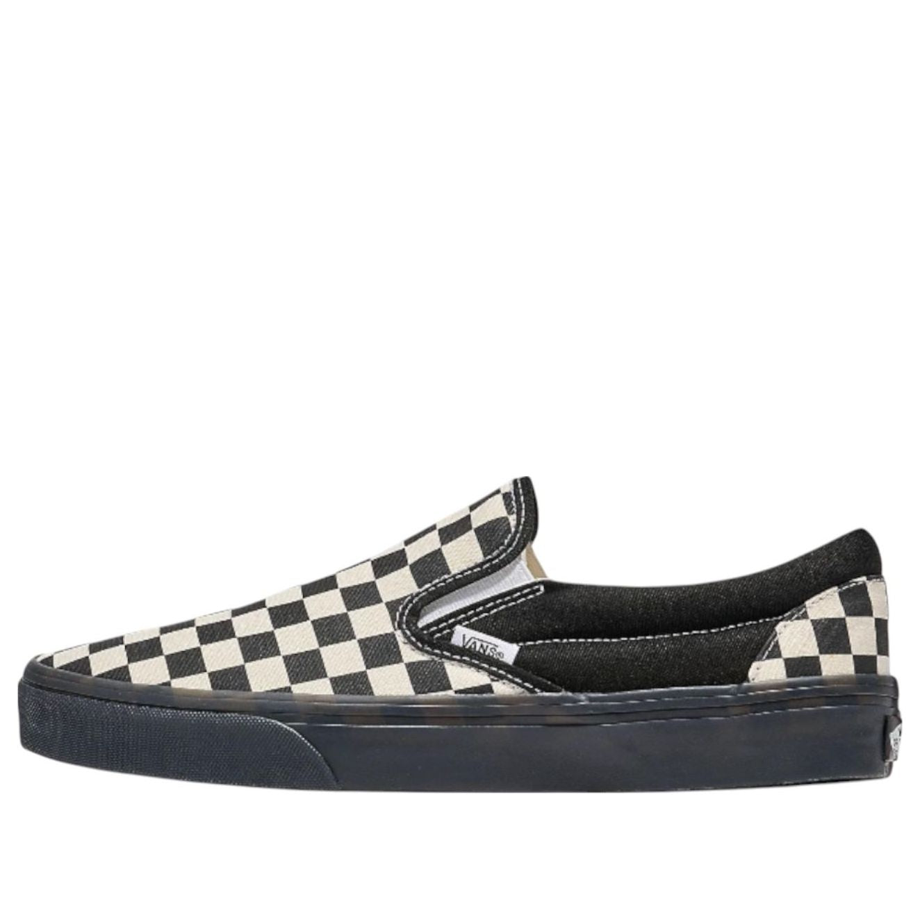 

Кроссовки Vans Classic Slip-On Checkerboard 'Black White Black Midsole'