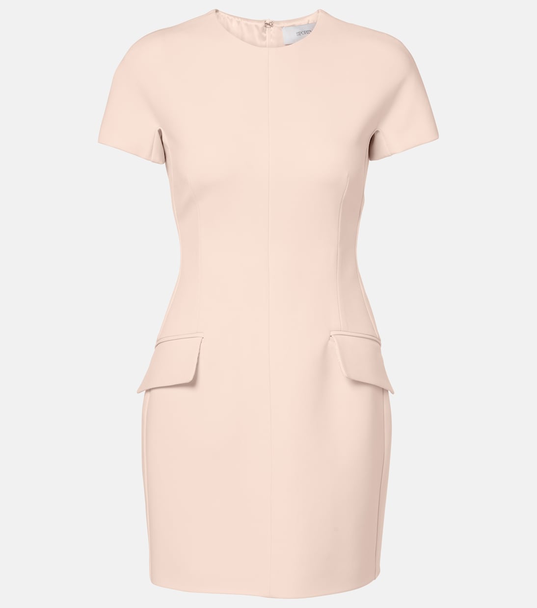 

Мини-платье из крепового джерси Sportmax, Rosa Chiaro