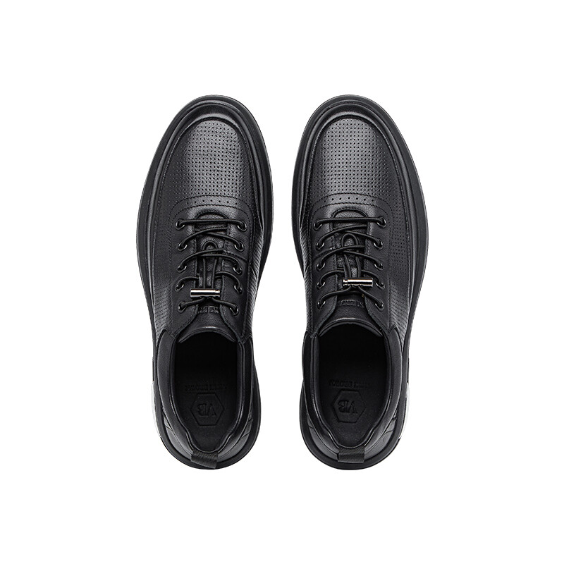 Кроссовки мужские Lifestyle Shoes Men Low-Top Black Vicki Brown — фото 3